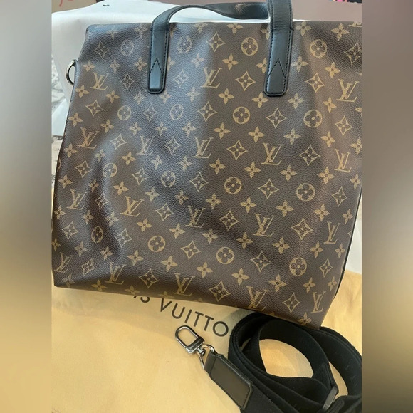 Louis Vuitton Brown Monogram Macassar Kitan Silver Tone Hardware bag - Picture 6 of 14